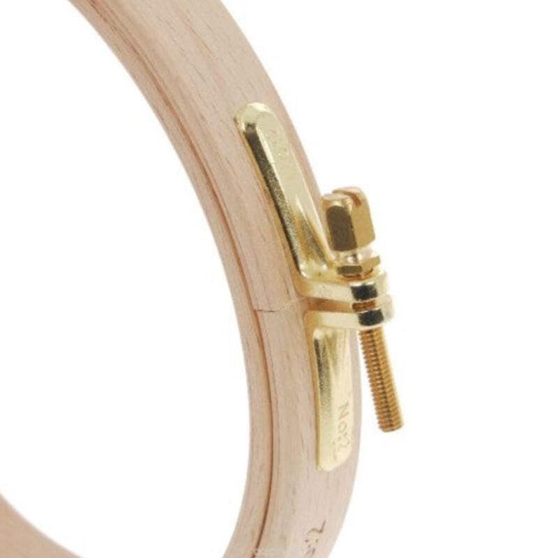 Cross Stitch Hoops, Nurge Beech Embroidery Hoops Width 0.60" - Image 5