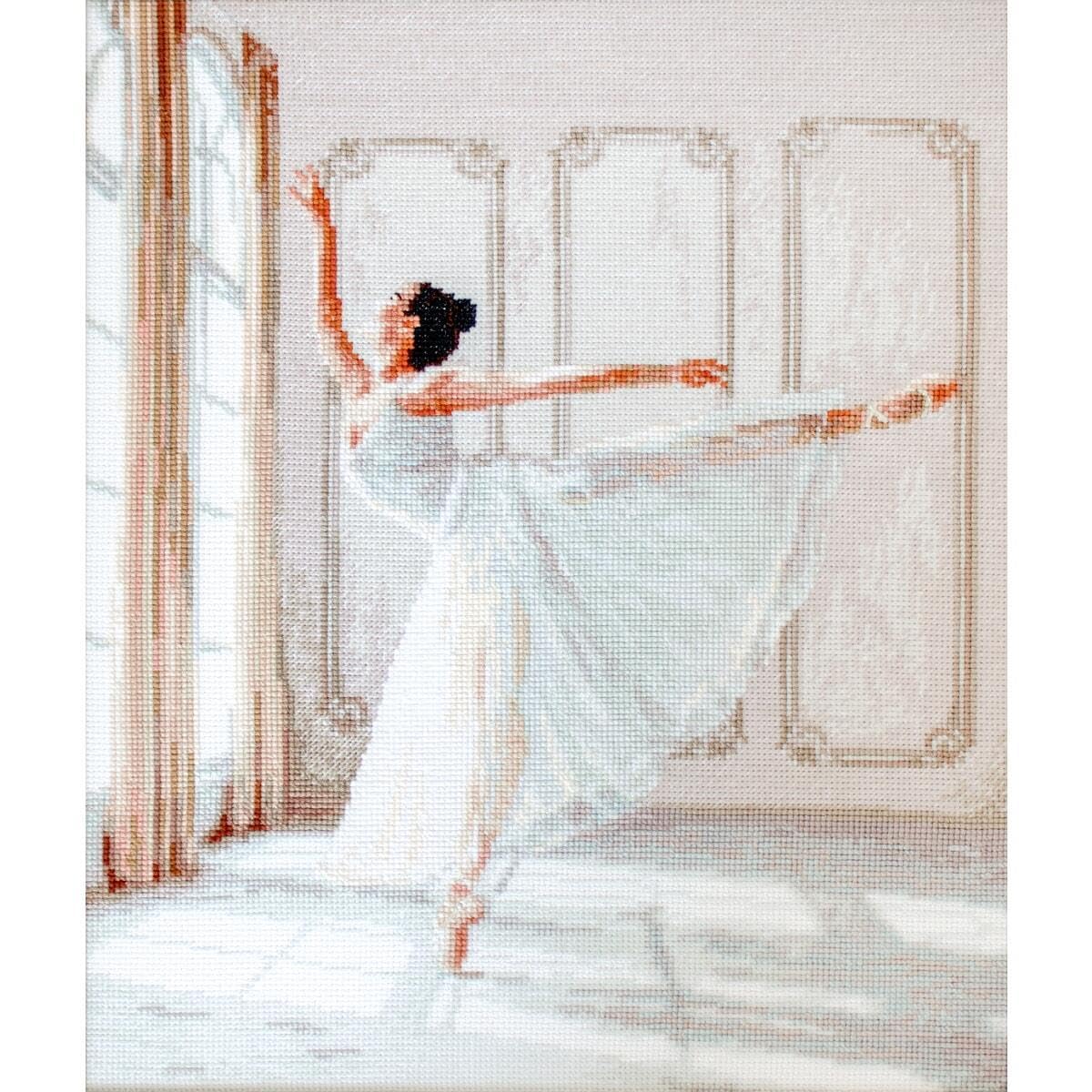Letistitch Counted Cross Stitch kit Ballerina I, 26,5x32cm, DIY