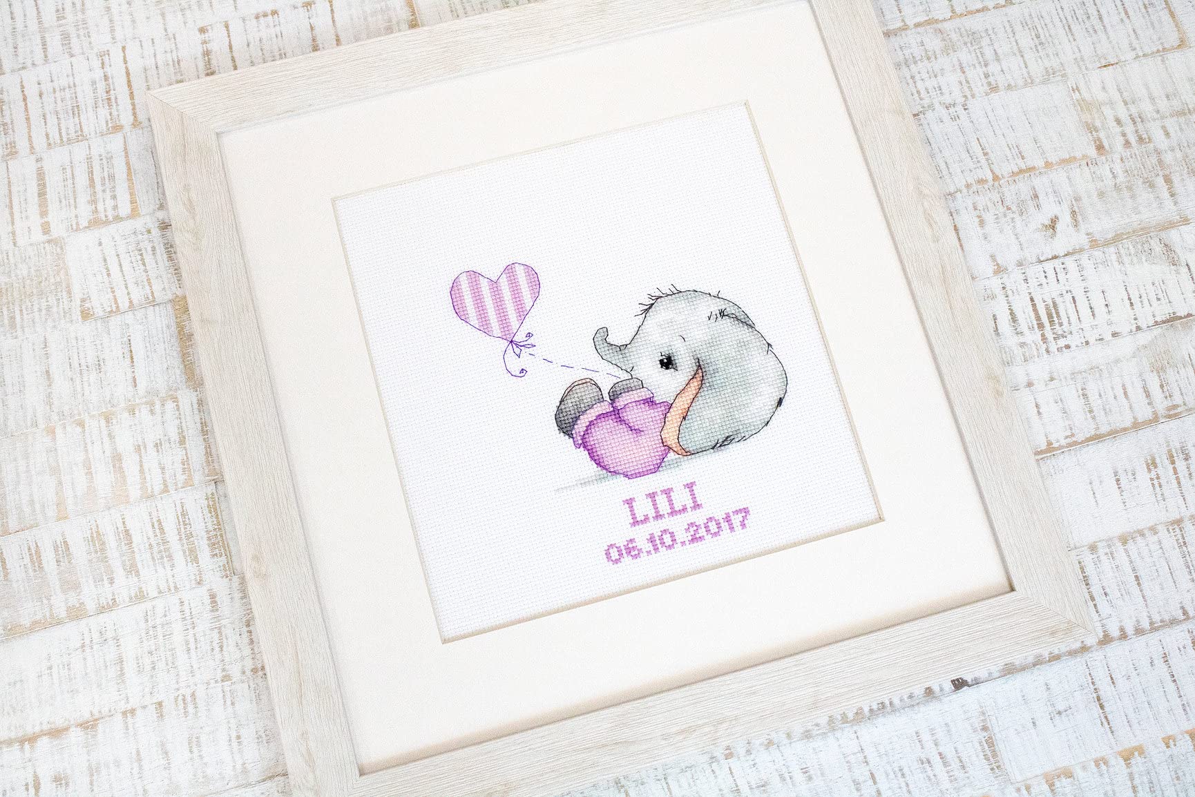 Luca-S B1133 Baby Girl - Cross Stitch Kit - Image 3