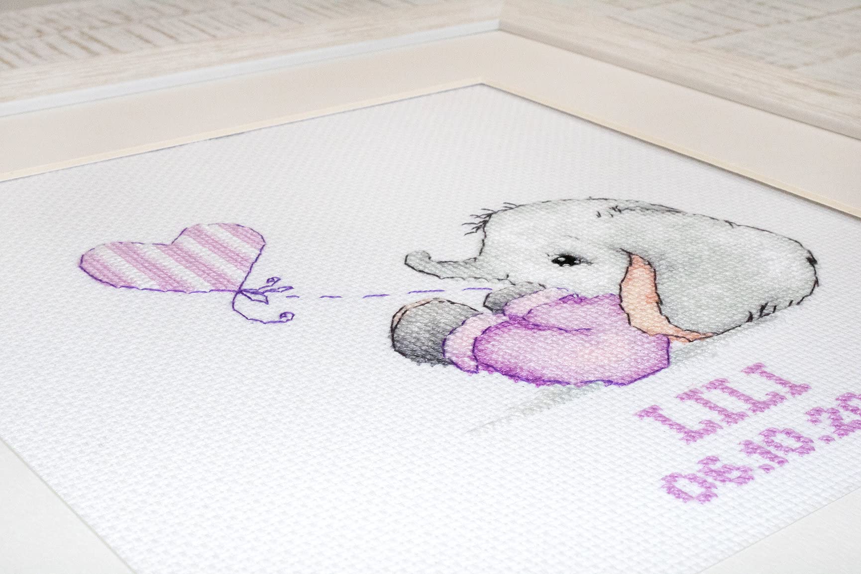 Luca-S B1133 Baby Girl - Cross Stitch Kit - Image 4