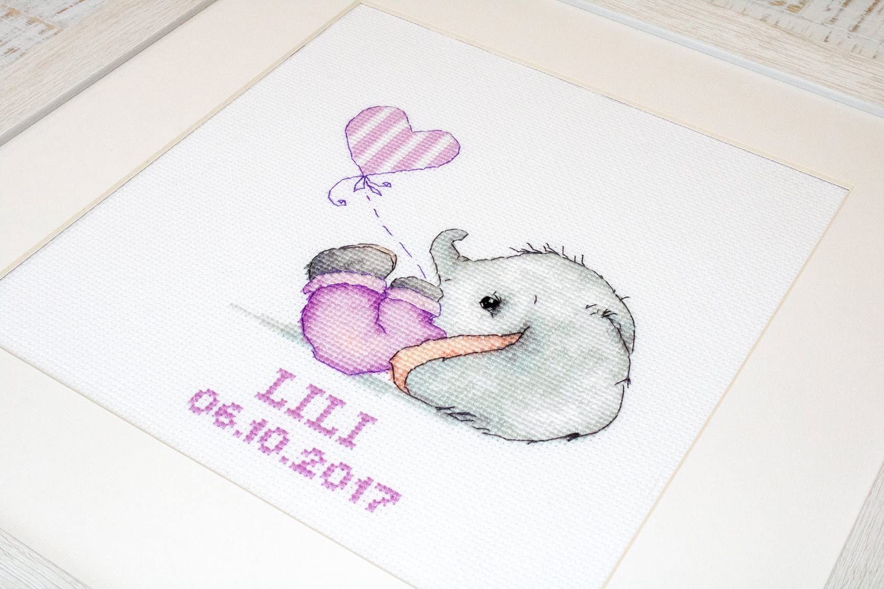 Luca-S B1133 Baby Girl - Cross Stitch Kit - Image 5