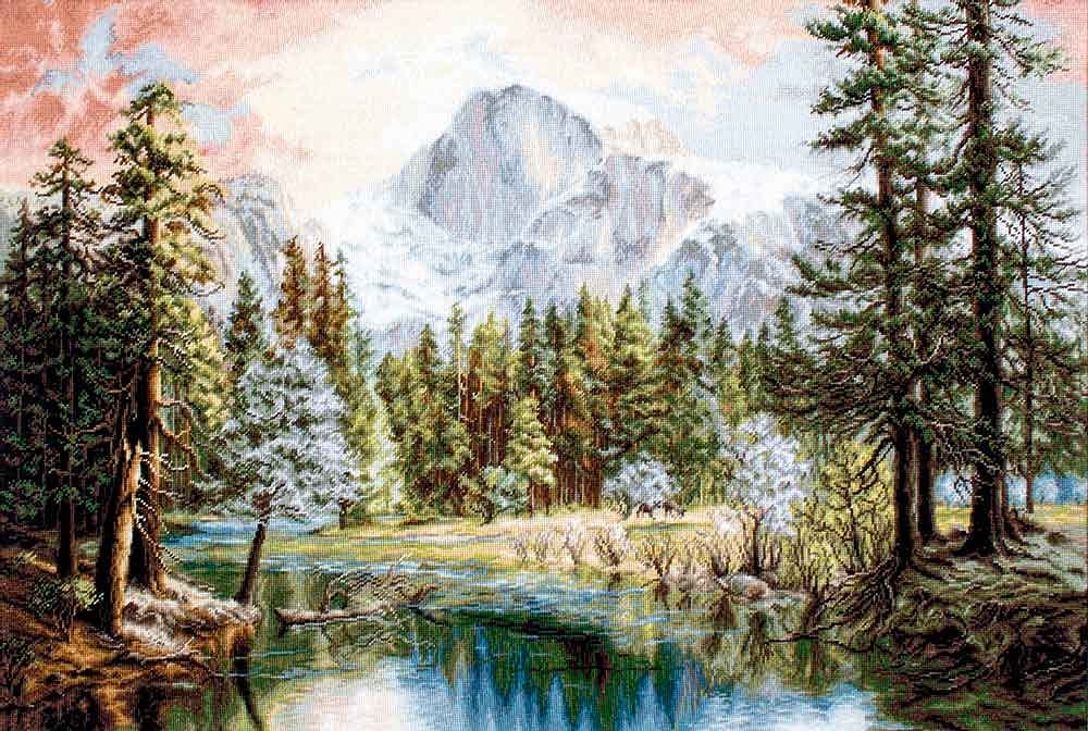 Nature's Wonderland Cross Stitch Kit by Luca-S